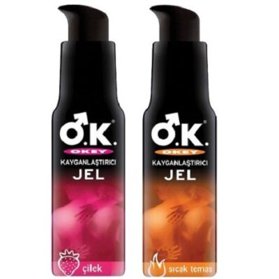 OKEY ÇİLEK AROMALI KAYGANLAŞTIRICI JEL